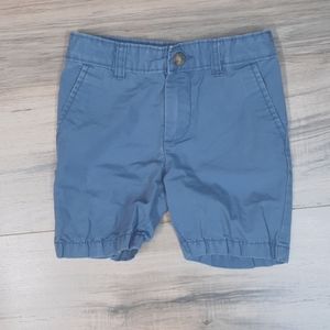 Carter's Blue Flat Front Khaki Shorts Size 4T